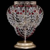 Настольная лампа Альфа №1 красная в Саратове