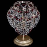 Настольная лампа Альфа №1 красная в Саратове