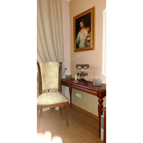 Настольная лампа Астра №1 под бронзу Красная в Саратове Гусь Хрустальный