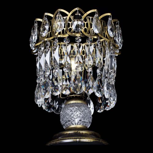 Настольная лампа Астра №1 под бронзу в Саратове Гусь Хрустальный