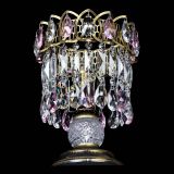 Настольная лампа Астра №1 под бронзу Розовая в Саратове