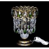 Настольная лампа Астра №1 под бронзу Зеленая в Саратове