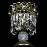 Настольная лампа Астра №1 под бронзу Зеленая в Саратове