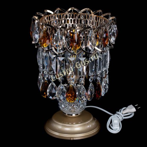 Настольная лампа Астра №1 чайная в Саратове Гусь Хрустальный