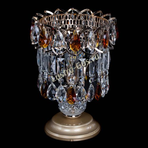 Настольная лампа Астра №1 чайная в Саратове Гусь Хрустальный