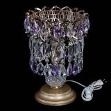 Настольная лампа Астра №1 фиолетовая в Саратове