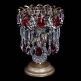 Настольная лампа Астра №1 красная в Саратове