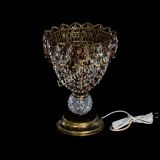 Настольная лампа Астра ажур №1 под бронзу Чайная в Саратове