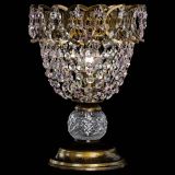 Настольная лампа Астра ажур №1 под бронзу Розовая в Саратове