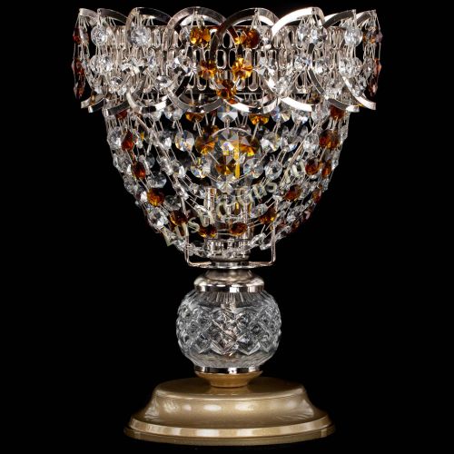 Настольная лампа Астра ажур №1 в Саратове Гусь Хрустальный