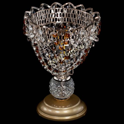 Настольная лампа Астра ажур №1 в Саратове Гусь Хрустальный