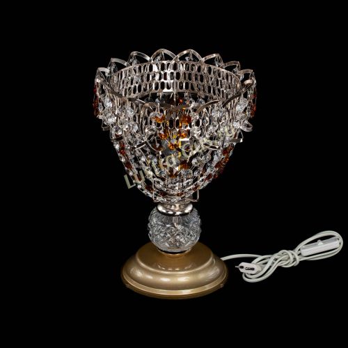 Настольная лампа Астра ажур №1 в Саратове Гусь Хрустальный