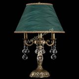 Бронзовая настольная лампа Аврора №3 Шар с абажуром в Саратове