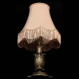 Бронзовая настольная лампа Делия №1 с абажуром в Саратове