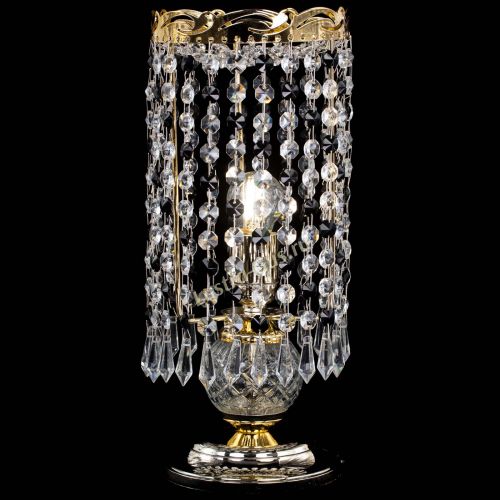 Настольная лампа Диана Карандаш черная в Саратове Гусь Хрустальный