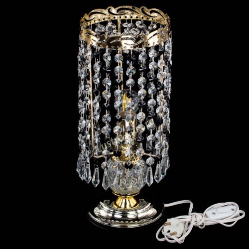 Настольная лампа Диана Карандаш черная в Саратове Гусь Хрустальный