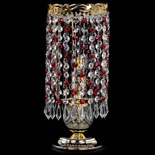 Настольная лампа Диана Карандаш красная в Саратове Гусь Хрустальный