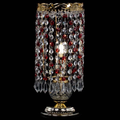 Настольная лампа Диана Карандаш красная в Саратове Гусь Хрустальный