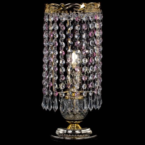 Настольная лампа Диана Карандаш розовая в Саратове Гусь Хрустальный