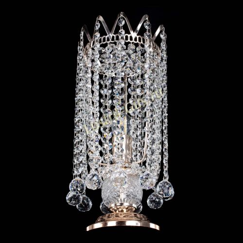 Лампа настольная Элит Оптикон цветная в Саратове Гусь Хрустальный