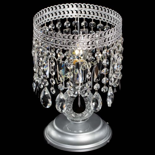 Настольная лампа Флоренция №1 черная в Саратове Гусь Хрустальный