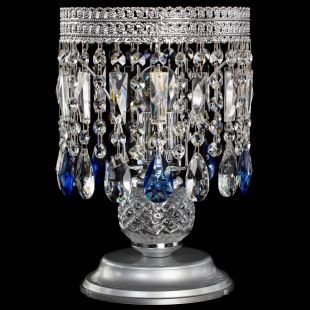  Настольная лампа Флоренция №1 синяя