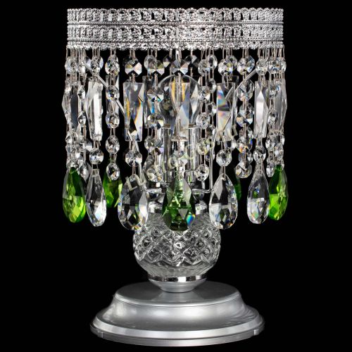 Настольная лампа Флоренция №1 зеленая в Саратове Гусь Хрустальный