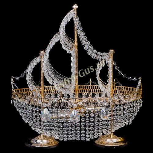 Настольная лампа Фрегат в Саратове Гусь Хрустальный