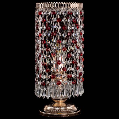 Настольная лампа Кольцо с карандашами красная в Саратове Гусь Хрустальный