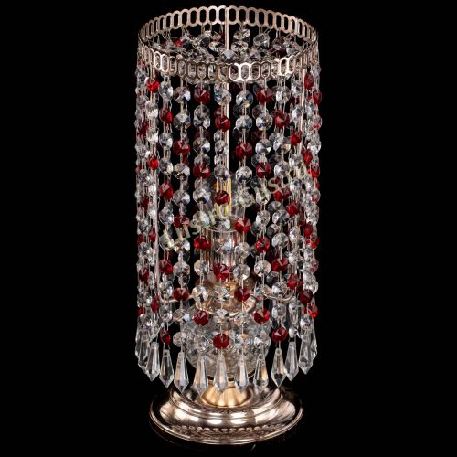 Настольная лампа Кольцо с карандашами красная в Саратове Гусь Хрустальный