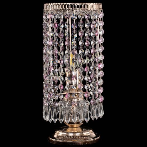 Настольная лампа Кольцо с карандашами розовая в Саратове Гусь Хрустальный