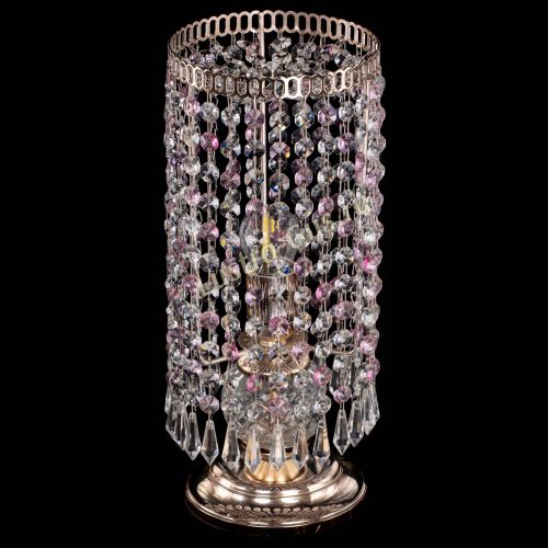 Настольная лампа Кольцо с карандашами розовая в Саратове Гусь Хрустальный