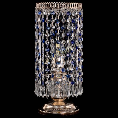 Настольная лампа Кольцо с карандашами синяя в Саратове Гусь Хрустальный