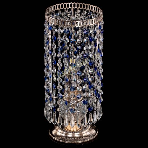 Настольная лампа Кольцо с карандашами синяя в Саратове Гусь Хрустальный