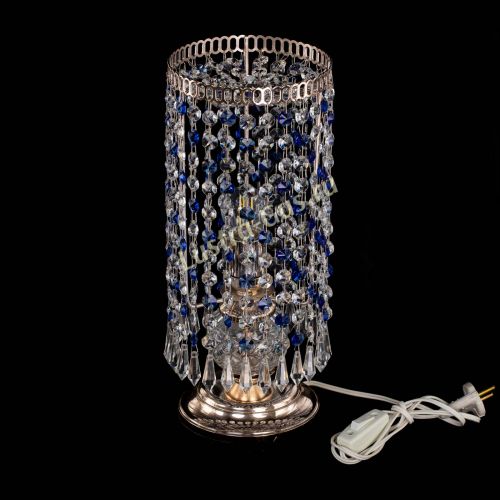 Настольная лампа Кольцо с карандашами синяя в Саратове Гусь Хрустальный