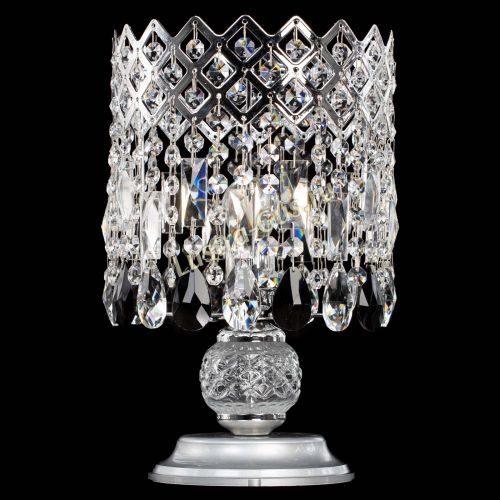 Настольная лампа Корона №1 черная в Саратове Гусь Хрустальный