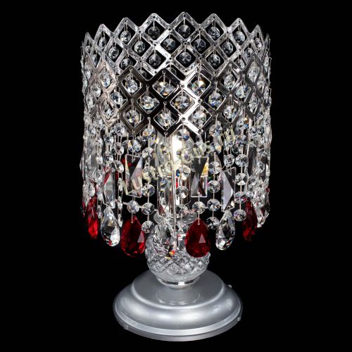 Настольная лампа Корона №1 красная в Саратове Гусь Хрустальный