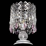 Настольная лампа Корона №1 розовая в Саратове