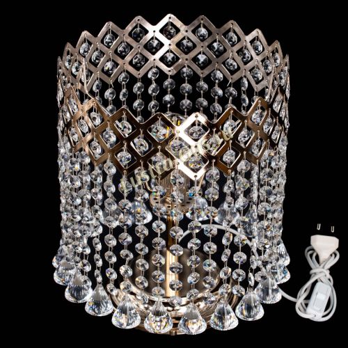 Лампа настольная Корона №3 конус в Саратове Гусь Хрустальный