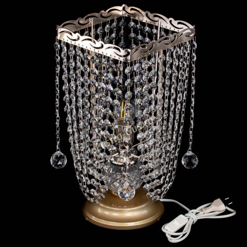 Настольная лампа Квадрат лепестки в Саратове Гусь Хрустальный