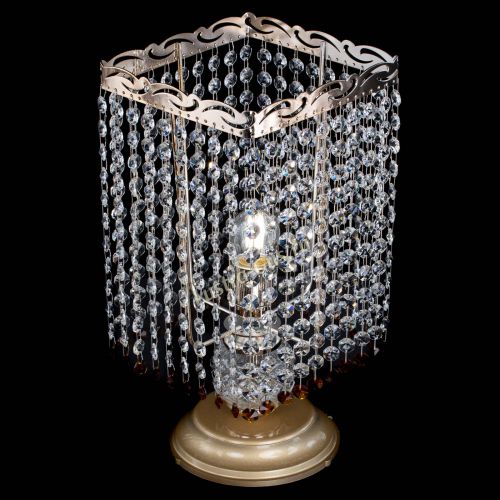 Настольная лампа Квадрат оптикон №1 чайная в Саратове Гусь Хрустальный