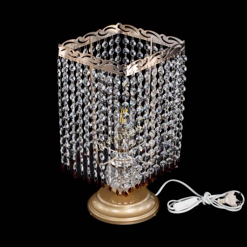 Настольная лампа Квадрат оптикон №1 чайная в Саратове Гусь Хрустальный