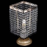 Настольная лампа Квадрат оптикон №1 черная в Саратове