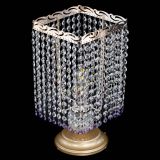 Настольная лампа Квадрат оптикон №1 фиолетовая в Саратове