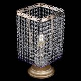 Настольная лампа Квадрат оптикон №1 фиолетовая в Саратове