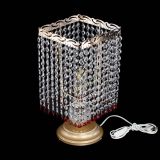 Настольная лампа Квадрат оптикон №1 красная в Саратове