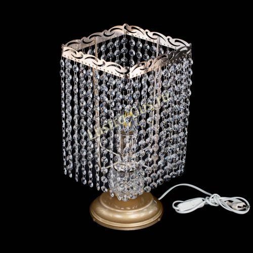 Настольная лампа Квадрат оптикон №1 в Саратове Гусь Хрустальный