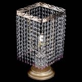 Настольная лампа Квадрат оптикон №1 розовая в Саратове