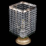 Настольная лампа Квадрат оптикон №1 зеленая в Саратове