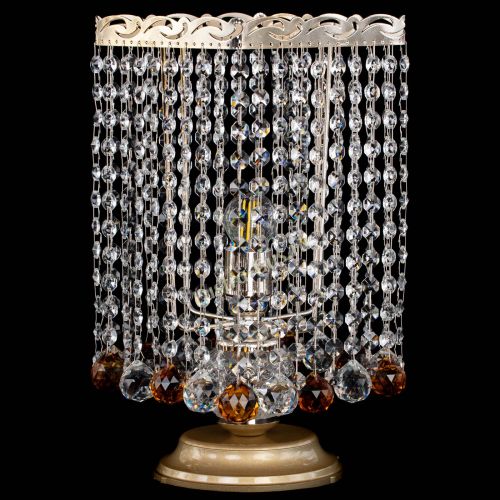 Настольная лампа Квадрат шар чайная в Саратове Гусь Хрустальный